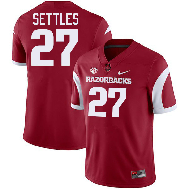 #27 Cam Settles Arkansas Jersey,Arkansas Razorbacks College Football Jerseys Stitched-Retro Cardinal  #27 Cam Settles Arkansas Jersey,Arkansas Razorbacks College Football Jerseys Stitched-Retro Cardinal